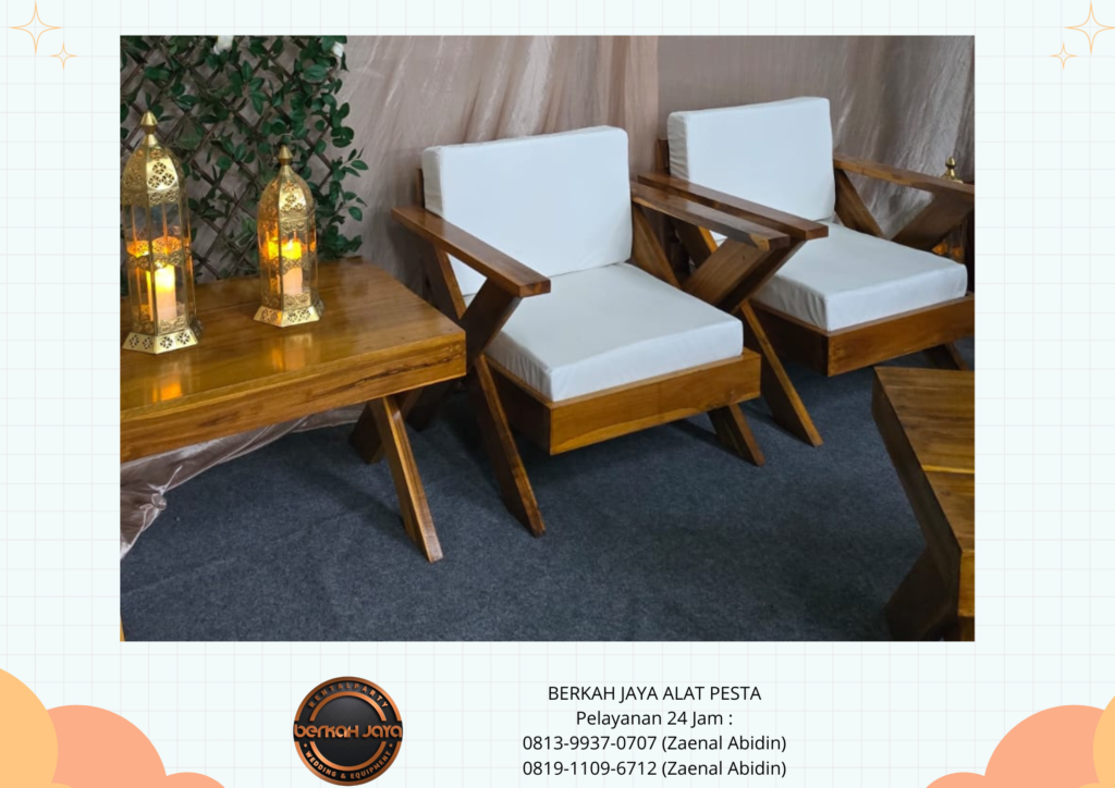 Sewa Tenda Roder Sofa Outdoor Area Jakarta Selatan