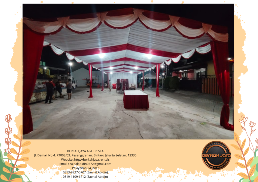 Rental Tenda Serut Area Jakarta Selatan