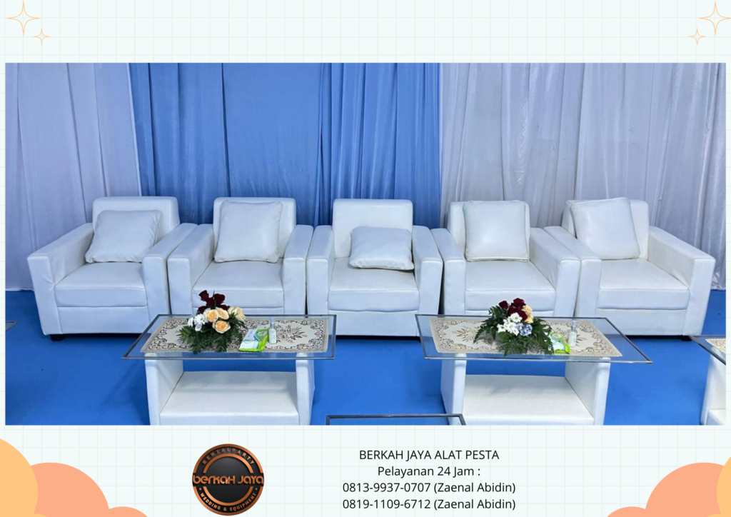 Tempat Sewa Sofa Single Seater Berkualitas Bersih Daerah Jakarta