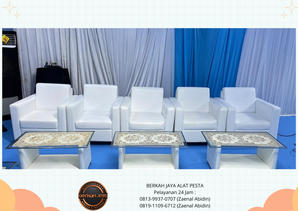 Tempat Sewa Sofa Single Seater Berkualitas Bersih Daerah Jakarta