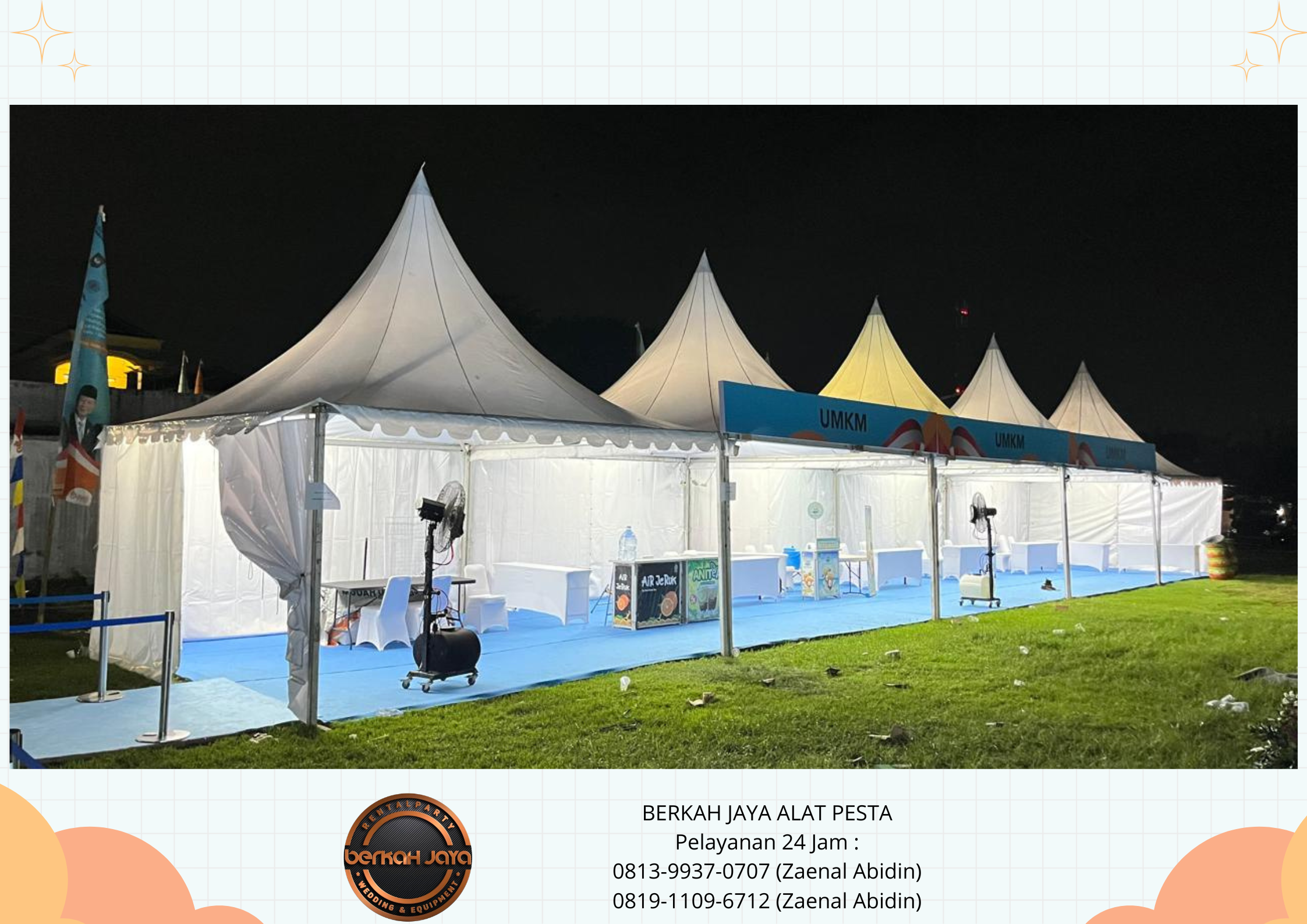 Sewa Tenda Sarnafil Event Outdoor Area Jakarta