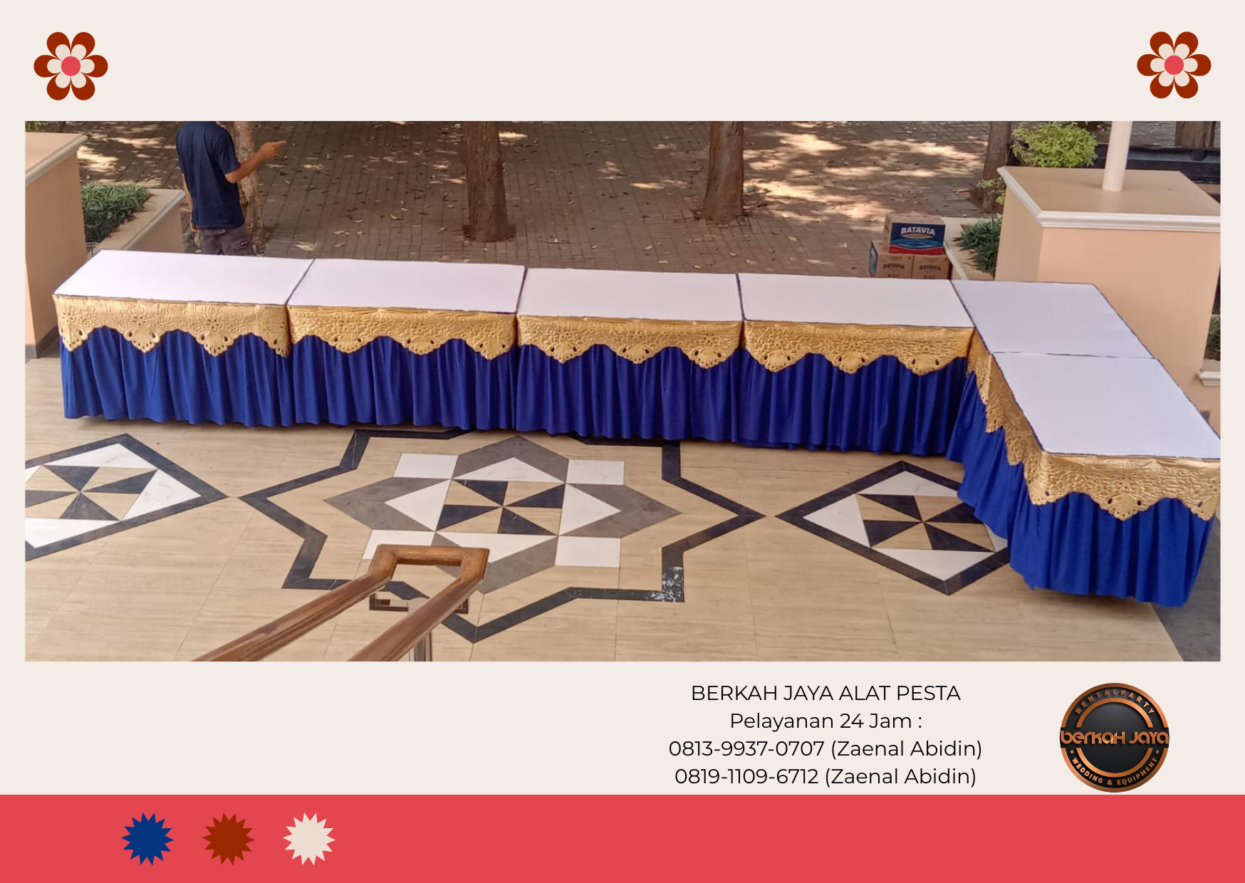 Jasa Sewa Meja Kotak Di Jakarta Pusat Pelayanan Terbaik
