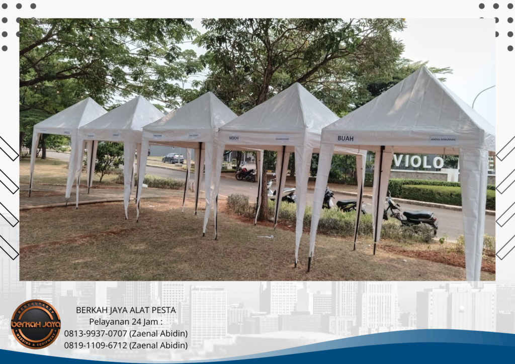 Sewa Tenda Bazar Daerah Jakarta Selatan Ready Stok Banyak