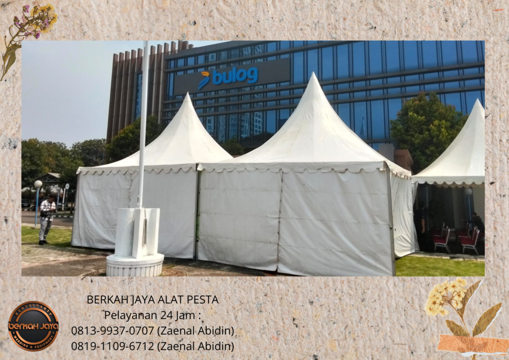 Pusat Sewa TENDA KERUCUT BERAGAM UKURAN Di Jakarta Selatan