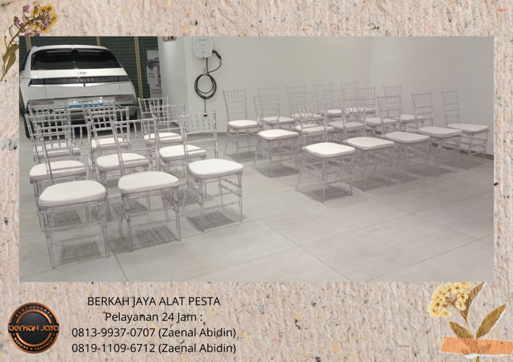Rental KURSI TIFFANY ACRYLIC Jakarta Selatan