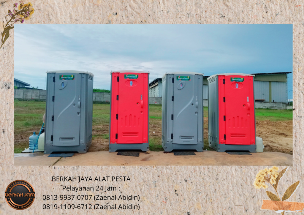 Rental TOILET PORTABLE TENDA RODER Area Jakarta Selatan