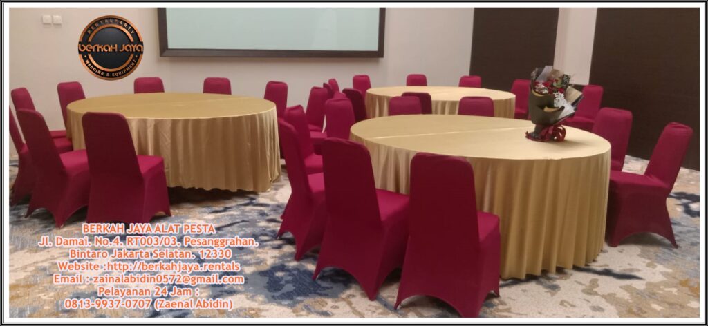 Tempat Sewa Meja Bundar Di Jakarta Selatan Harga Murah Meriah