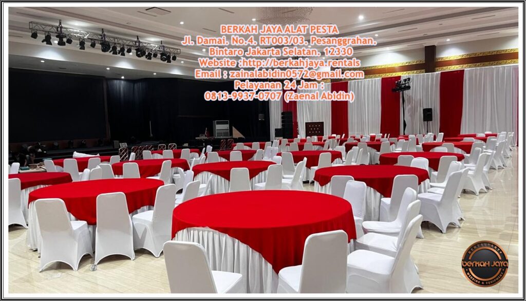 Tempat Sewa Meja Bundar Di Jakarta Selatan Harga Murah Meriah