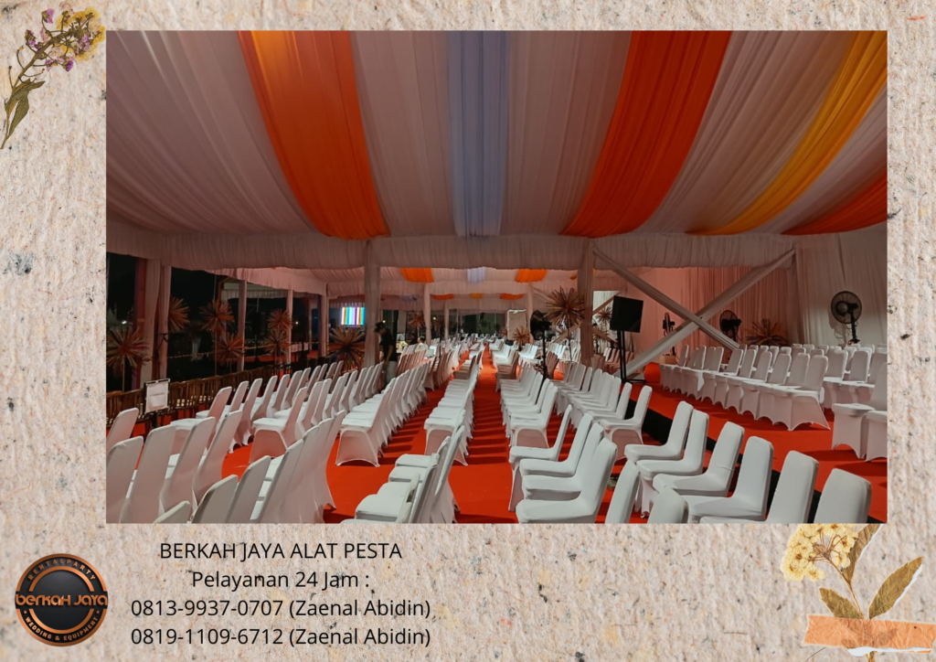 Sewa TENDA KURSI MEJA Event HUT Jakarta Area Monas Jakarta Pusat