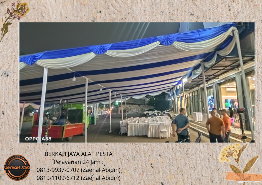 Sewa TENDA SERUT TENDA PLAFON Jakarta Selatan
