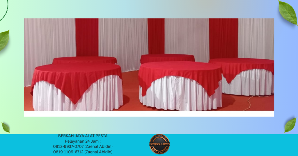Jasa Rental Round Table Bundar Daerah Jakarta Event Kemerdekaan