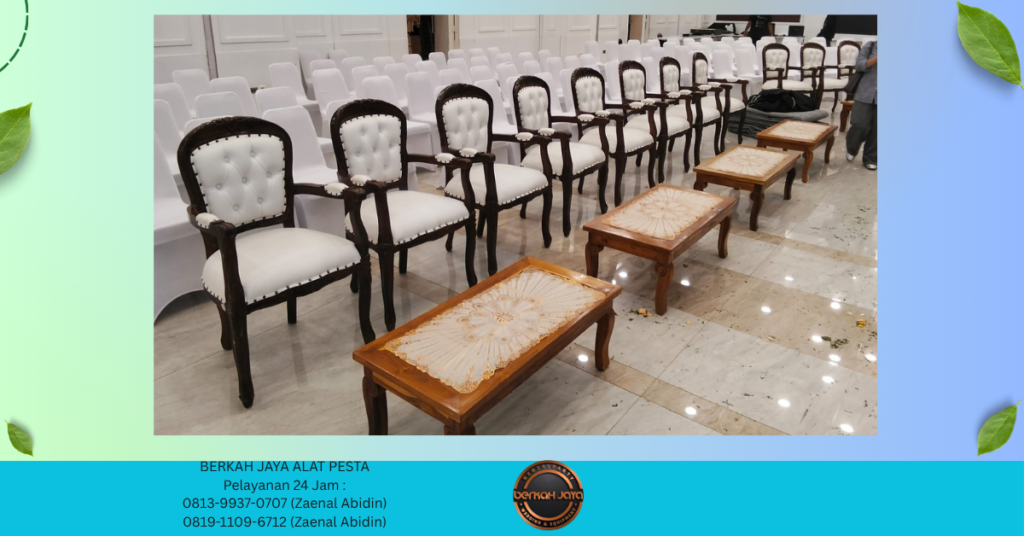 Rental ARM CHAIRS Dan MEJA Jakarta Selatan
