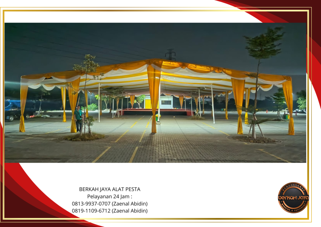 Rental TENDA RODER TENDA KONVENSIONAL TENDA BAZAR Jakarta Selatan