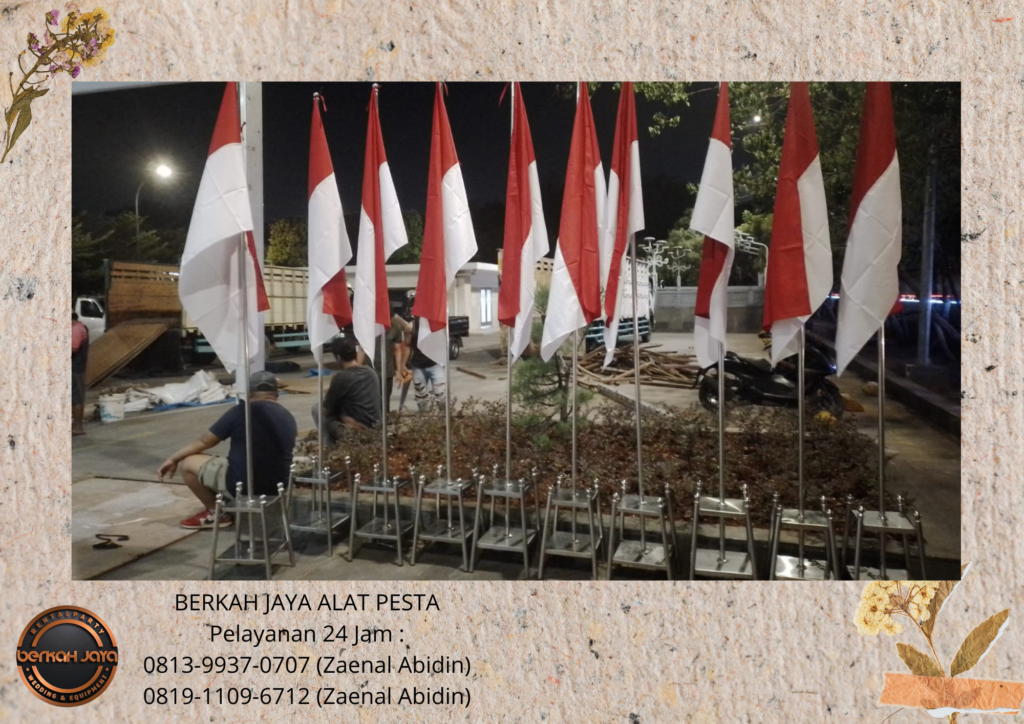 Rental TIANG ANTRIAN Dan TIANG BENDERA STAINLESS Jakarta Selatan
