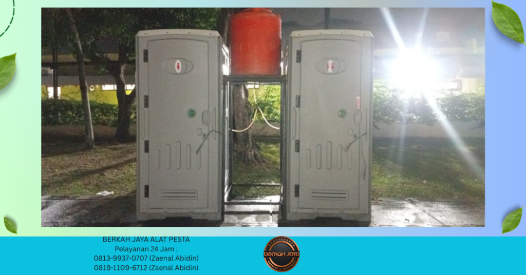 Sewa TENDA RODER FAIRY LIGHT TOILET PORTABLE Jakarta Selatan