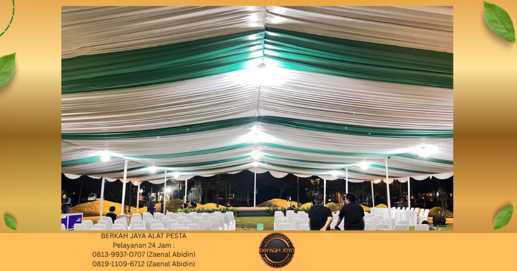 Sewa TENDA HANGGAR Dan TENDA RODER Jakarta Selatan