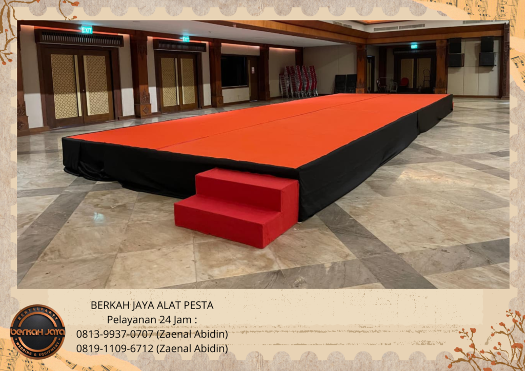 Sewa PANGGUNG ACARA Di Daerah Jakarta Event Hari Kemerdekaan