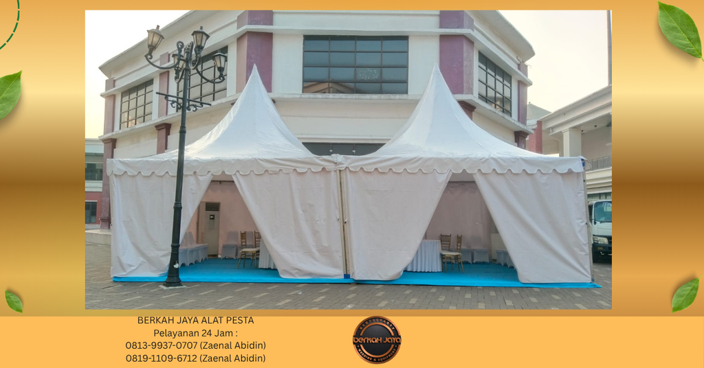 Jasa Sewa Tenda Kerucut Di Jakarta Selatan 081399370707 Harga Murah
