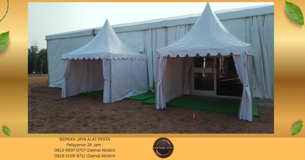 Jasa Sewa Tenda Kerucut Di Jakarta Selatan 081399370707 Harga Murah