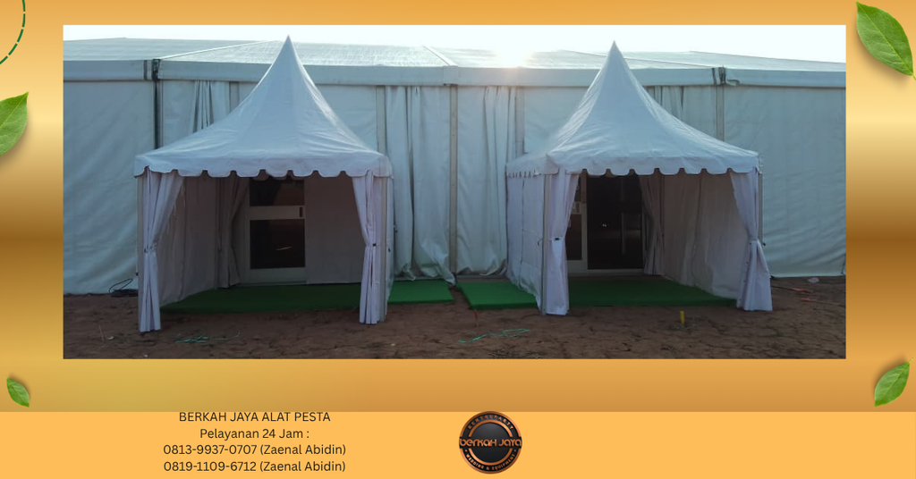 Jasa Sewa Tenda Kerucut Di Jakarta Selatan 081399370707 Harga Murah