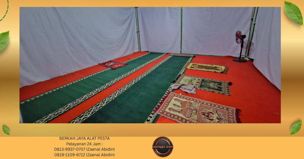 Layanan Sewa Mushola Portable Daerah Jabodetabek 081399370707