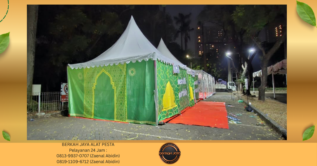 Layanan Sewa Mushola Portable Daerah Jabodetabek 081399370707