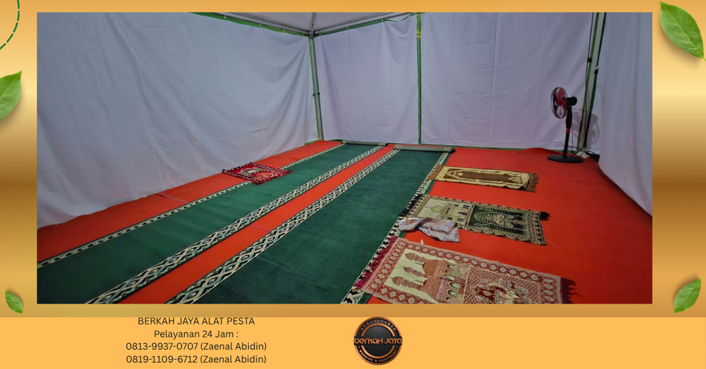 Layanan Sewa Mushola Portable Daerah Jabodetabek 081399370707