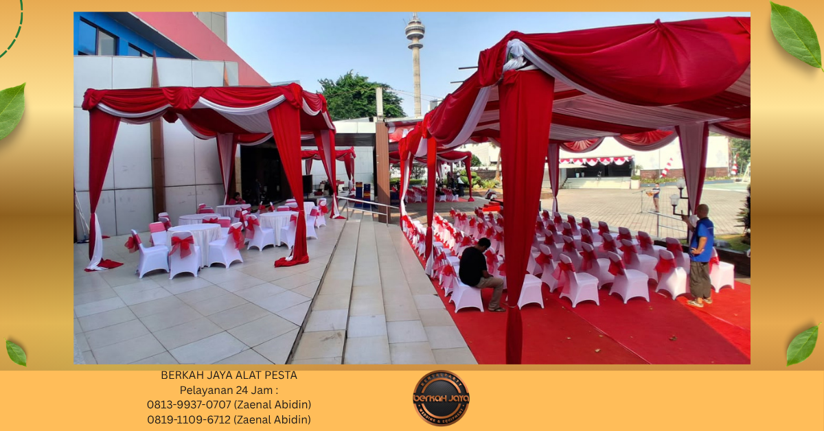 Sewa TENDA SERUT PUTIH MERAH Jakarta Selatan Sewa TENDA SERUT PUTIH MERAH Jakarta Selatan