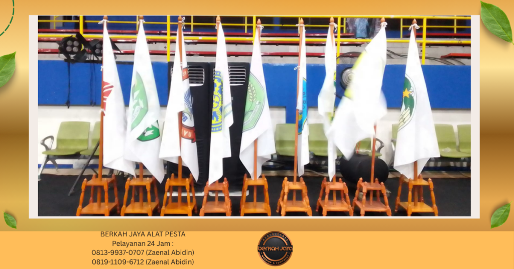 Sewa TIANG BENDERA SARNAFIL ARM CHAIRS KURSI MEJA PANGGUNG Jakarta