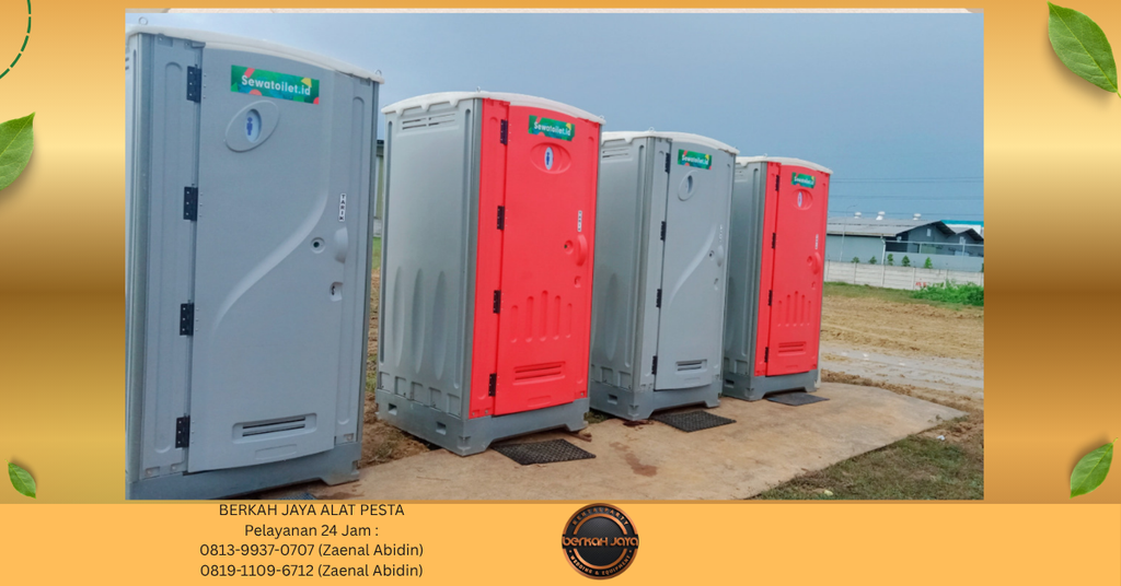 Sewa Toilet Portable Jakarta Selatan 081399370707