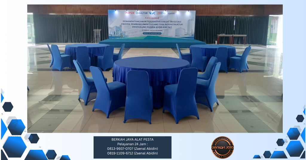 Sewa Kursi Event Dan Round Table Jakarta Selatan 081399370707