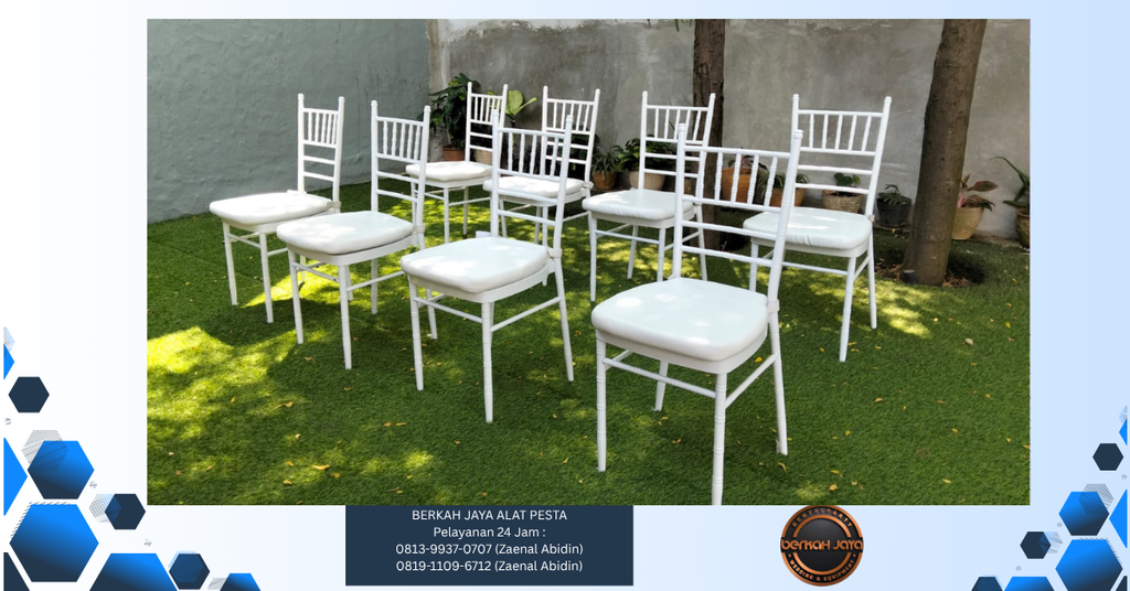 Sewa Kursi Tiffany Acrylic Dan Kayu Jakarta Selatan 081399370707