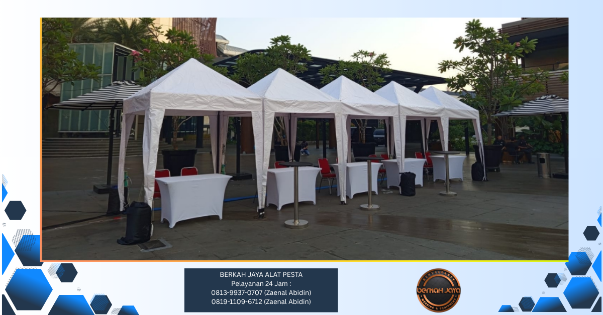 Sewa Tenda Bazar Di Jakarta Selatan 081399370707