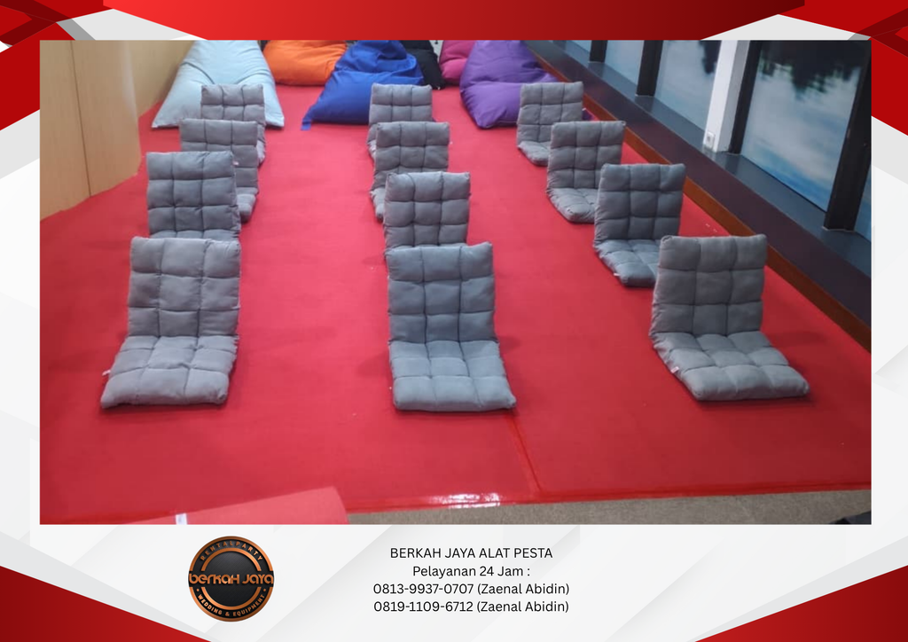 Jasa Sewa Kursi Lesehan Ready Stok Banyak Daerah Jakarta 081399370707
