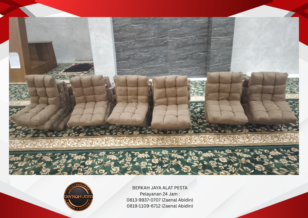 Jasa Sewa Kursi Lesehan Ready Stok Banyak Daerah Jakarta 081399370707