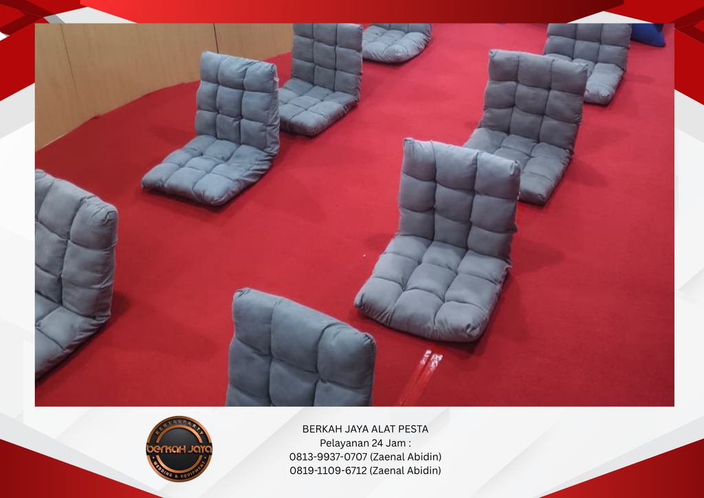 Jasa Sewa Kursi Lesehan Ready Stok Banyak Daerah Jakarta 081399370707
