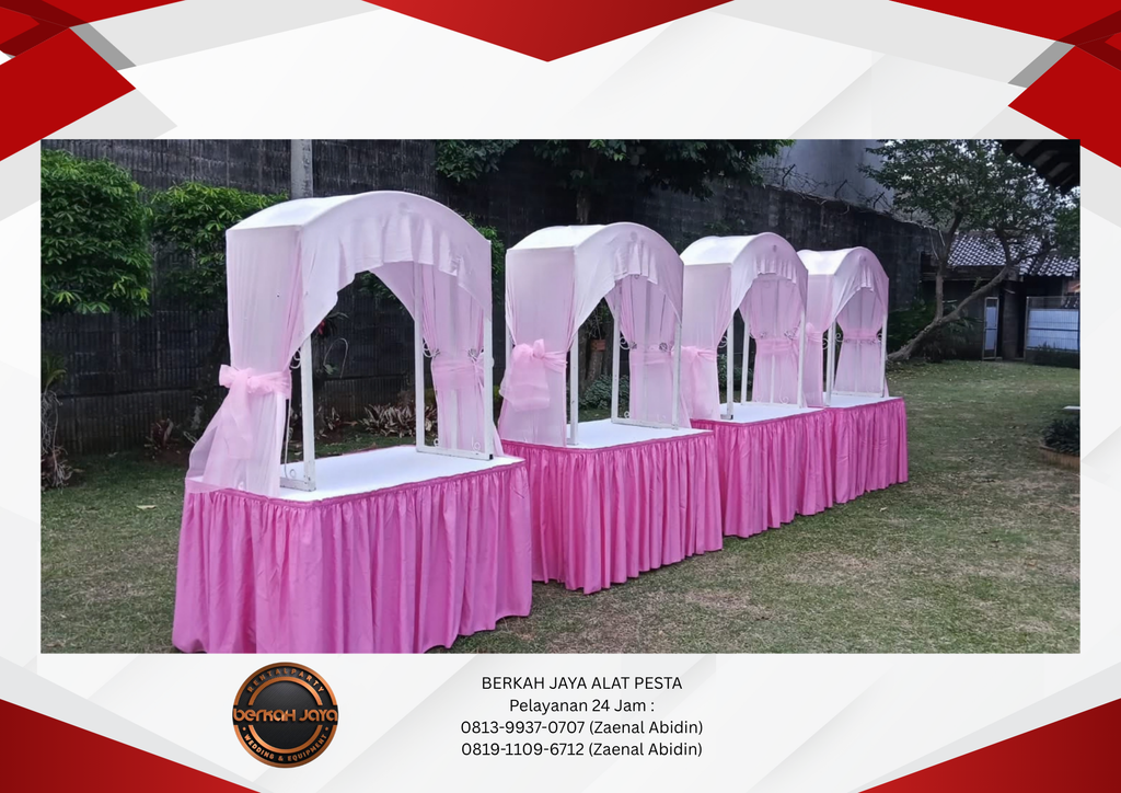 Jasa Sewa Meja Gubukan Di Daerah Jakarta Selatan 081399370707