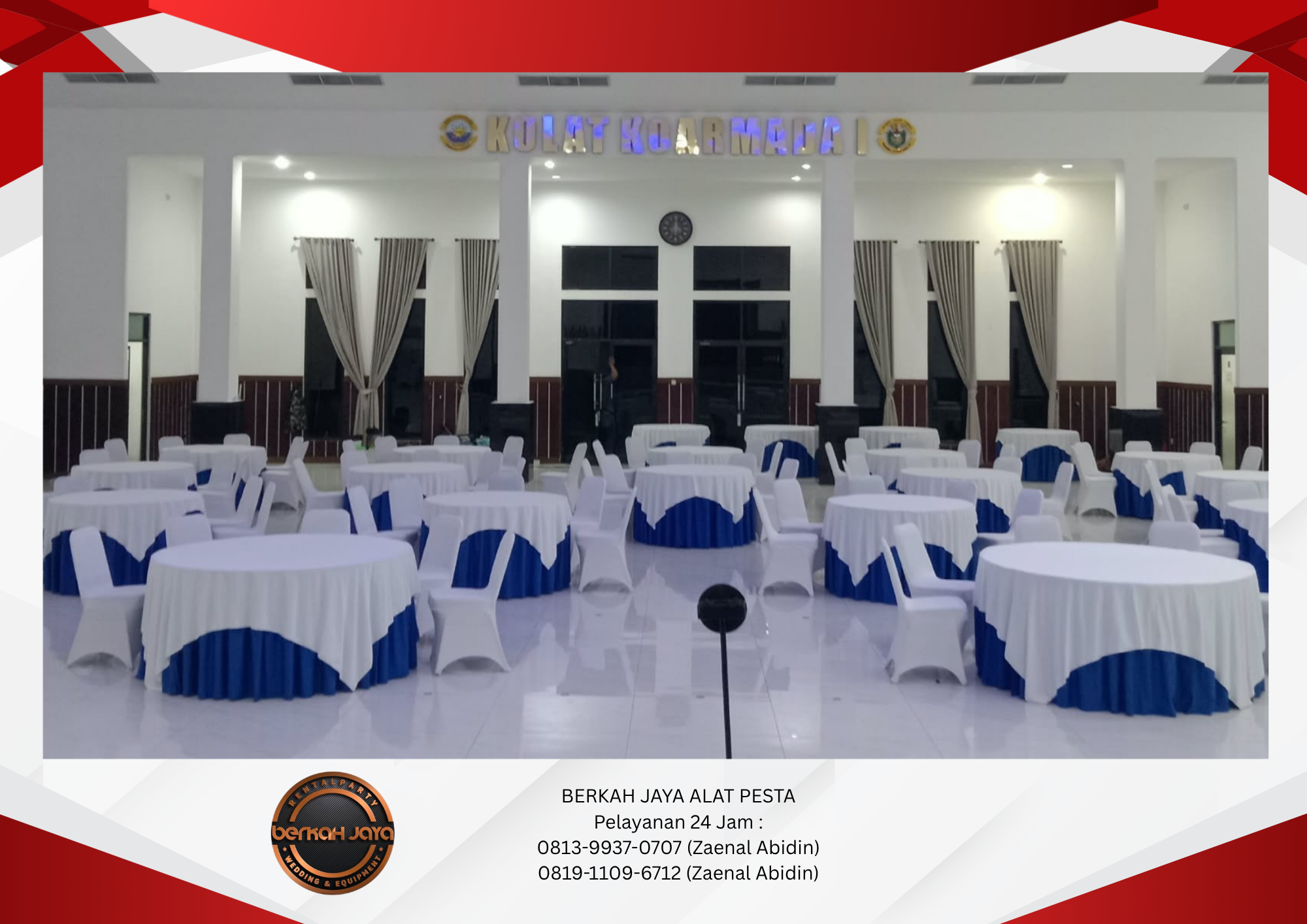Pusat Sewa Meja Bulat Beragam Ukuran Di Jakarta 081399370707