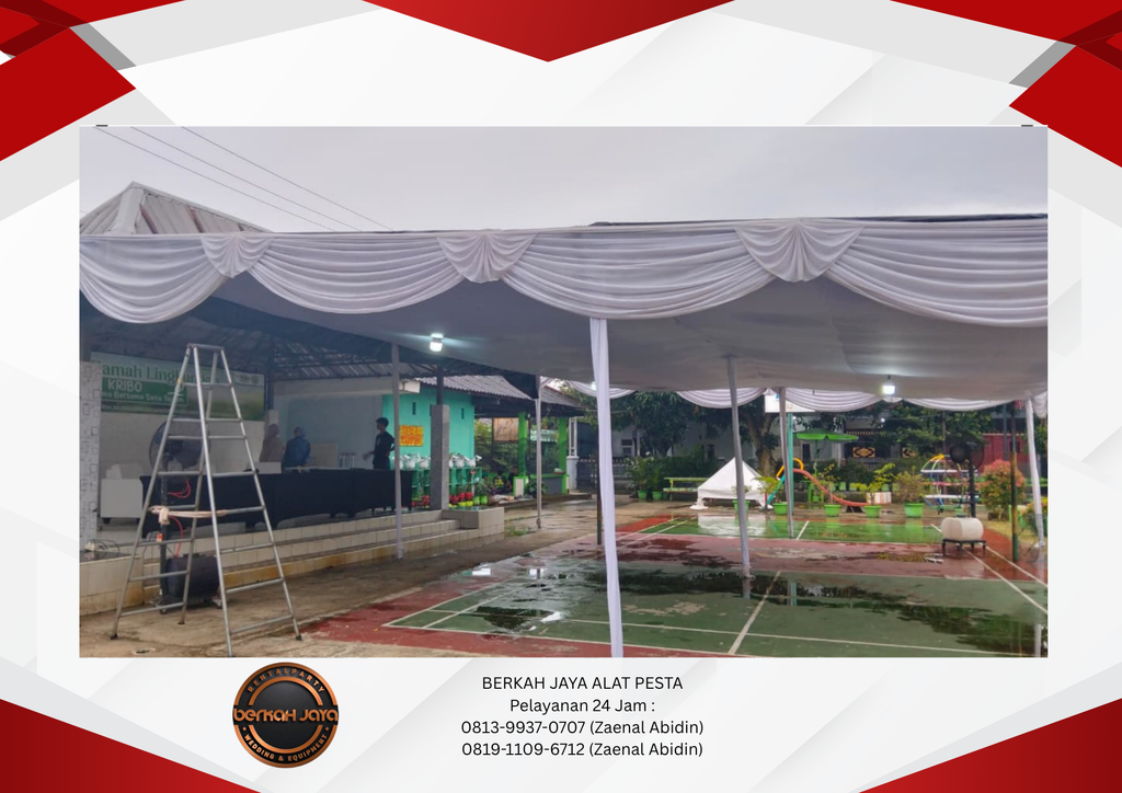 Pusat Sewa Tenda Konvensional Siap Setting Area Jakarta 081399370707