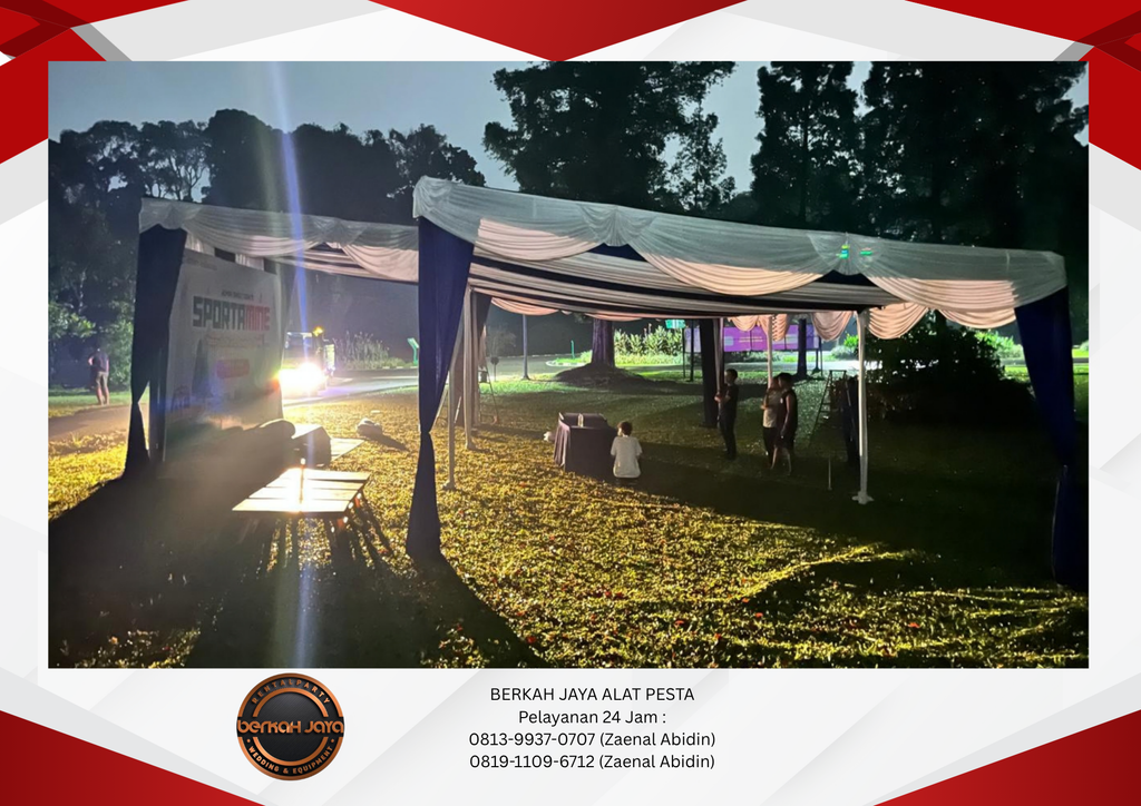Rental Tenda Serut Jakarta Selatan 081399370707