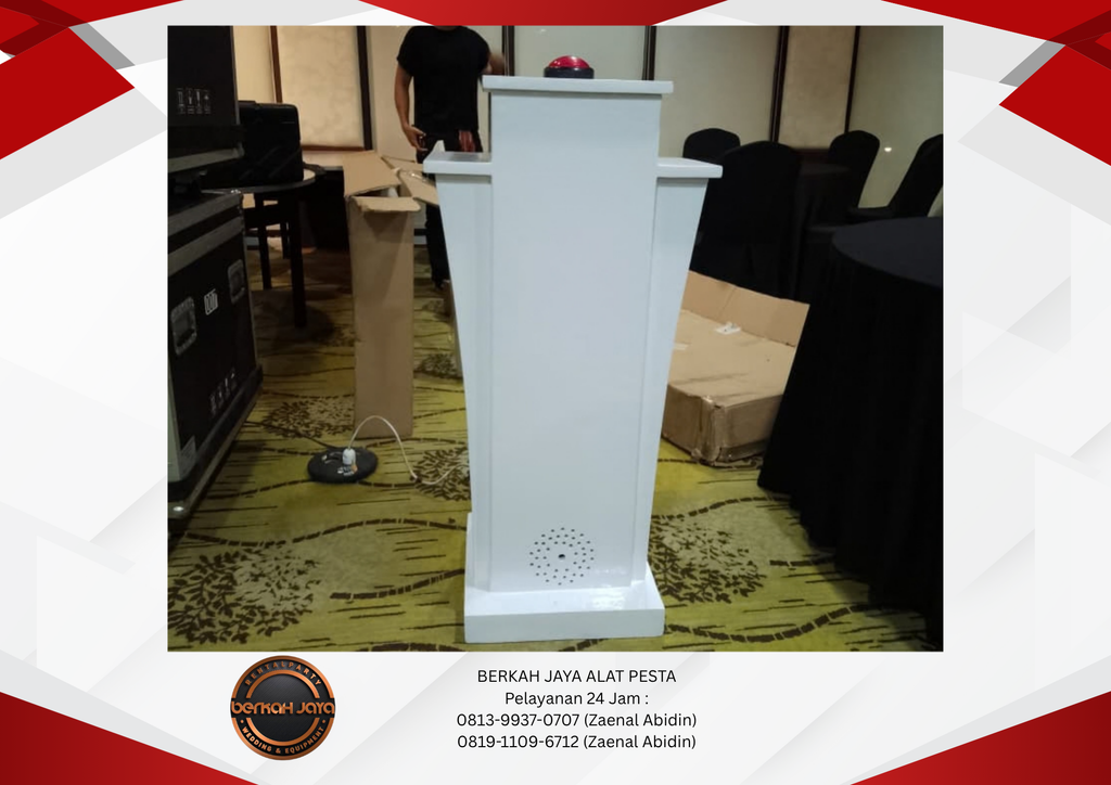 Sewa Podium Sirine Untuk Beragam Acara Daerah Jakarta 081399370707