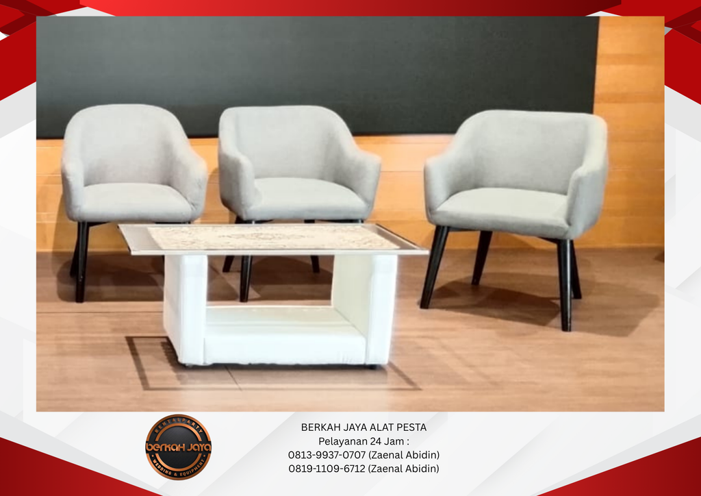Sewa Sofa Studio Set Meja VIP Kaca Di Jakarta Selatan 081399370707