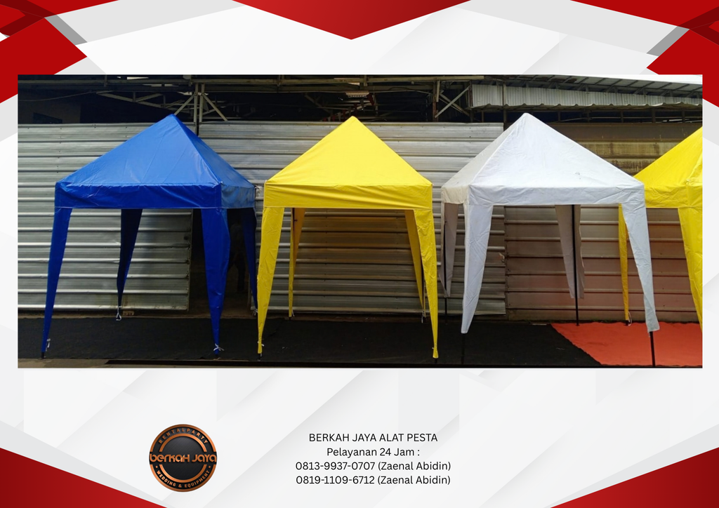 Rental Tenda Bazar 2x2m Jakarta Selatan 081399370707
